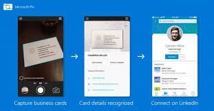 Everything in one template qr code, front page user details, logo placement etc. Easily Capture Business Cards With The Microsoft Pix Camera Catalyit Or The Bezos Letters