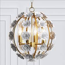Possini euro design white flower pendant light 19 1/2 wide modern fixture for kitchen island dining room. Ceramic Flower Pendant Light 3d Cgtrader