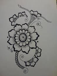 Black Felt Tip Pen Size A4 Mehndi Designs 2018 Henna Art Designs Mehndi Designs