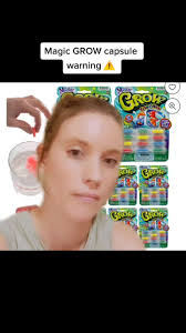 Even if it didn't expand further, it was already large enough to cause a  blockage #growcapsules #warning #healthhazzard #dog #medvet #pets #babies  #toddlers #fyp #k18results #greenscreen