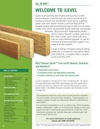 Ilevel Trus Joist Beams Headers And Columns Specifiers