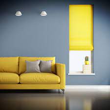 Combina Tonos Azul Y Amarillo En La Sala Y Crea Un Ambiente Elegante Decoracion De Interiores Decorar Cuarto Nina Decoracion De Salas