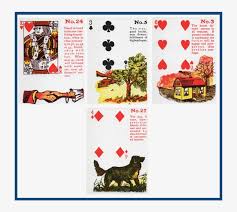 This art is called cartomancy. Gypsy Witch Fortune Telling Playing Cards Gypsy Witch Fortune Telling Cards Book Transparent Png 728x662 Free Download On Nicepng