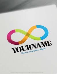 Make Your Own Infinity Symbol Logo Free With Logo Maker Logo Design Software Online Logo Design Infinity Symbol