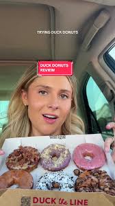 Duck donuts review! Let me know if you have ever had them and what you  thought 😛 #duckdonuts #donutreview #foodreview #maplebacondonut  #glazeddonut #krispykremedonuts #desserts #arizonafood