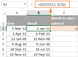 Click on the first cell containing the original date (a2). Subtract Dates In Excel Add Days Weeks Months Or Years To Date