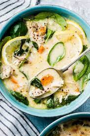 Lemon Chicken Soup With Cauliflower Rice Recipe Greek Lemon Chicken Soup Lemon Soup Lemon Chicken Soup