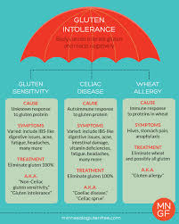 Difference Between Gluten Intolerance Gluten Sensitivity Celiac Disease And Wheat Allergy Explained Gluten Intolerance Gluten Protein Gluten Sensitivity