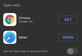Having done that, leave the chrome browser — either by. When Opening A Link In The Youtube App They Only Allow Chrome And Safari Even Though I Have Another Browser Installed Instead Assholedesign