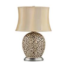 Westmore Lighting Darwin 25 In 3 Way Pearl Cream Indoor Table Lamp Wit Cream Table Lamps Table Lamp Lamp