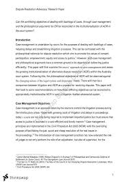 Advocacy Paper Example