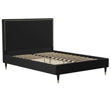 Choose a headboard to match your personal style, whether it be upholstered, wooden, or even carved for a more traditional look. Audrey Velvet Upholstered Bed Cosmoliving Target