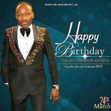Callings and divine elections are purely products of the passion of the restoration apostle to share the undiluted word of god in various tribes and loca. Happy Birthday Apostle Johnson Suleman Steemit