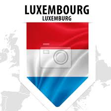 Grand duchy of luxembourg capital: Fahne Flagge Flag Luxembourg Luxemburg Wandposter Poster Luxemburg Standard Europa Myloview De