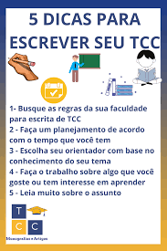 pin em escrita do tcc