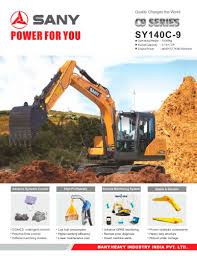 Multi commodity exchange of india ltd. Sany Sy140c 9 Hydraulic Excavator Sany Pdf Catalogs Technical Documentation Brochure
