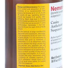 After six months all dogs need to be wormed every three months for effective protection. Nemex 2 Oral Liquid Free 2 Day Shipping Walmartpetrx Com