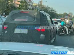Hyundai alcazar will be sold in six and seven seat layouts. Hyundai Alcazar Spotted In Hyderabad Pune Motorbeam