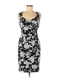 Details About White House Black Market Women Black Casual Dress 6 Petite