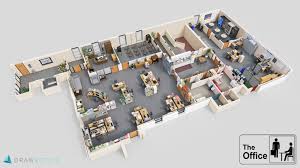 7 Incredible 3d Floor Plans Of Your Favorite Tv Shows In 2020 The Office Show Office Memes The Office