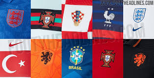All Nike 2020 National Team Kits Released Brazil England France Netherlands Portugal More Footy Headlines