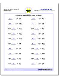 Addition Pre Algebra Problems Algebra Worksheets Pre Algebra Algebra Problems