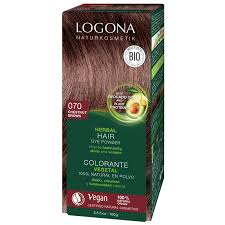Logona Herbal Hair Colour Powder Chestnut Brown Free Uk