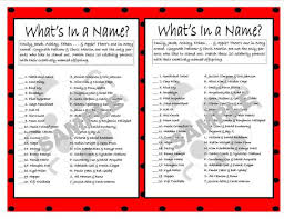 Another very unusual name that was chosen by glee start lea for there new baby boy who joined. What S In A Name Printable Celebrity Baby Names Matching Etsy