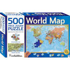 Puzzle games, online jigsaw puzzles, free puzzle for kids. 500 Piece Jigsaw Puzzle World Map Shopee Malaysia