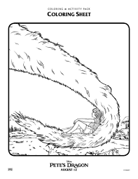 Pete S Dragon Coloring Page
