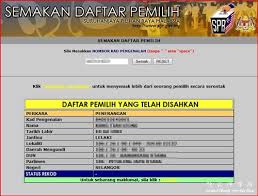 Cara mendaftar umkm secara online lewat hp. Check Your Voter Status Semakan Daftar Pemilih Suruhanjaya Pilihan Raya Malaysia Spr Register Today I M Saimatkong