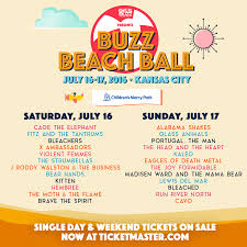 Single Day Tickets On Sale For Buzz Beach Ball 2016