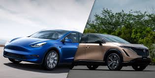 2021 Nissan Ariya Vs 2020 Tesla Model Y Spec Comparison Motor Illustrated