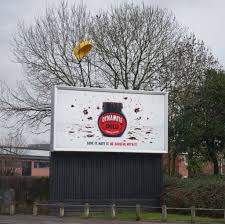 Billboards are larger than life. New Marmite Billboard Ad Uk Adporn