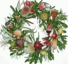 Banksia Protea Wreath Christmas Wreaths Holiday Wreaths Wreaths