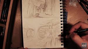 See more ideas about concept art, art, fantasy landscape. Basics Of Drawing Landscape Concept Art Youtube