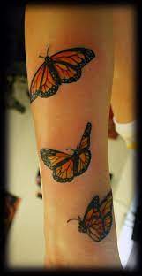 Custom Full Color Realism Monarch Butterflys Forearm Tattoo Design Tattoo Gallery Monarch Butterfly Tattoo Butterfly Tattoos For Women Butterfly Tattoos On Arm