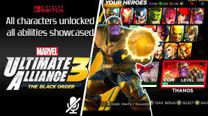 The black order and thanos himself. Thanos Ultimate Alliance 3 How To Unlock Secret Characters In Marvel Ultimate Alliance 3 Shacknews Lastly Thanos Is Available To Play In Marvel Ultimate Alliance 3 Joann Burtenshaw