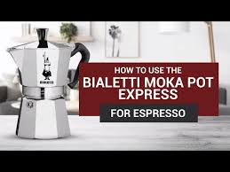 Take your moka express and fill the lower chamber hot water to just under the valve. How To Use The Bialetti Moka Pot Express For Espresso Biz Coffee