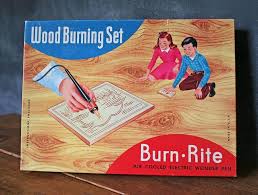 Vintage Wood Burning Set Burn Rite Children S Toy By Rapaport Brothers Chicago Ill Childhood Memories My Childhood Memories Memories