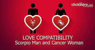 They will both need a source of the scorpion and the crab might fall in love at first sight when the scorpio dates the cancer. Scorpio Man And Cancer Woman Love Compatibility From Clickastro Com