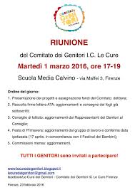 Si conferma che la scuola secondaria di i grado di fratta todina rimarrà chiusa dal 01/02/2021 e fino al 06/02/2021 a seguito dell'ordinanza del sindaco. Le Cure Dei Genitori Febbraio 2016