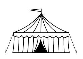 Tent coloring pages to download and print template. Circus Free To Color For Children Circus Kids Coloring Pages