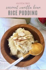 Recipe For Custard Style Coconut Vanilla Rice Pudding Recipe Recipes Vanilla Rice Rice Pudding