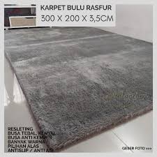 Karpet bulu tipe berikutnya adalah saxony. Karpet Bulu Jumbo 300 X 200 Tebal 3 5cm Shopee Indonesia