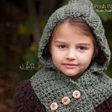 Crochet Pattern-the Zolta Hooded Scarf (12/18 Months, Toddler, Child, Teen,  Adult Sizes)