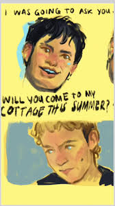 Will You Come to My Cottage This Summer Drawing