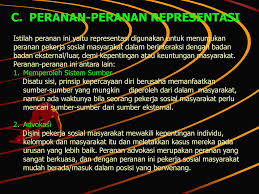 Sedangkan peran pekerja sosial adalah memfasilitasi atau memungkinkan masyarakat mampu melakukan perubahan yang telah ditetapkan dan disepakati bersama. Peranan Peranan Pekerja Sosial Masyarakat Ppt Download