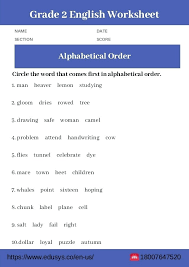 Number recognition and counting activities prepare preschoolers for grade school level addition and subtraction. Grade Grammar Worksheet Free Alphabetical Order Worksheets Sumnermuseumdc Org