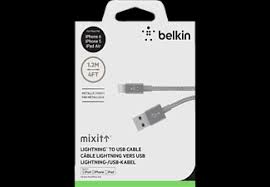 Lightning is a proprietary computer bus and power connector created and designed by apple inc. Belkin Lightning Kabel Metallic 1 2m Metallstecker Premium Mixit Lightning Usb Kabel 1 2 M Grau Lightning Usb Kabel Apple Grau Kaufen Saturn
